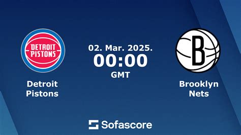 Detroit Pistons vs. Brooklyn Nets Live Score and Stats .